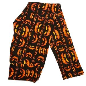 Lularoe leggings Jack-o’-lanterns OS Halloween 🎃